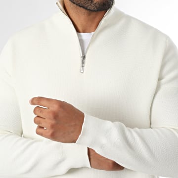 LBO - Jersey de punto con cremallera 2004 Blanco