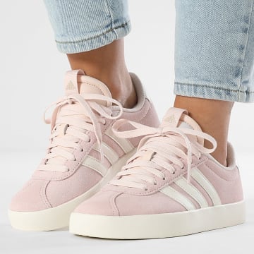 Adidas Sportswear - Baskets Femme VL Court 3.0 JR8646 Wonder Quartz Core White Cyber Metallic