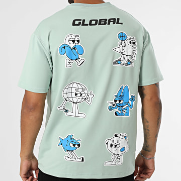 Classic Series - Tee Shirt Oversize 039 Vert Clair