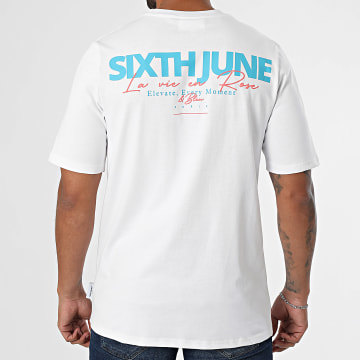 Sixth June - Tee Shirt M25462PTS Blanc