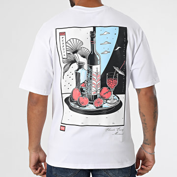 Sixth June - Tee Shirt Oversize M25679PTS Blanc