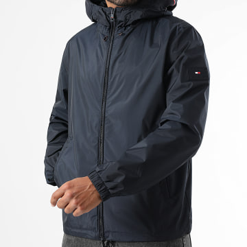 Tommy Hilfiger - Jacke mit Reißverschluss und Kapuze 0225 Marineblau