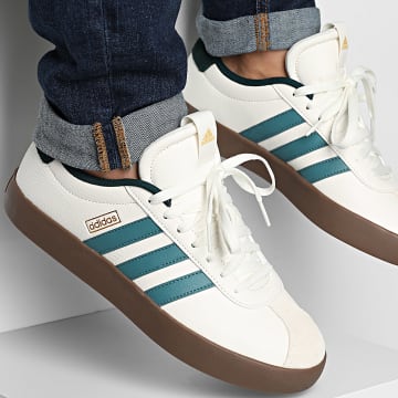 Adidas Sportswear - Baskets VL Court 3.0 JR8635 Core White Preloved Teal Aurora Ivy