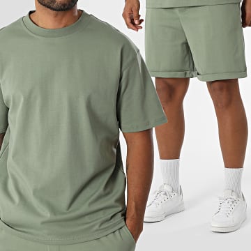 MTX - Ensemble Tee Shirt Oversize Et Short Jogging 096 Vert