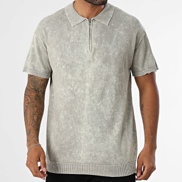 MTX - Polo Manches Courtes 553 Taupe Chiné