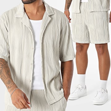 MTX - Ensemble Chemise Manches Courtes Et Short Jogging 225 Gris
