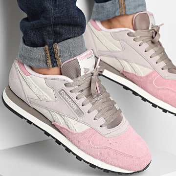Reebok - Baskets Classic Leather 100221745 Sand Grey Rose