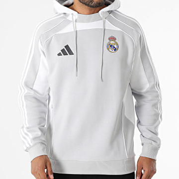 Adidas Sportswear - Real Madrid JN3071 Kapuzenpullover Hellgrau
