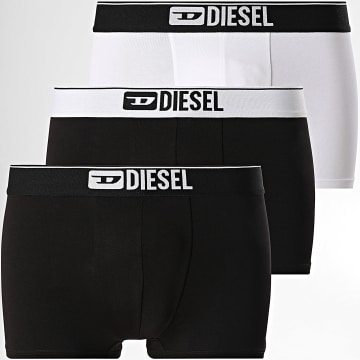 Diesel - Lote de 3 calzoncillos Damien 00ST3V-0GDAC Negro Blanco