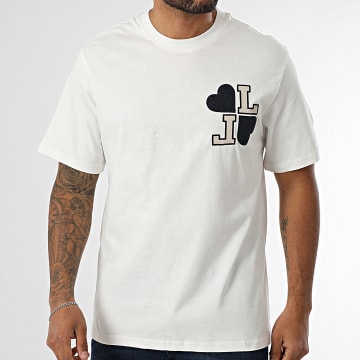KZR - Tee Shirt Oversize Coeur Brodé 241 Blanc