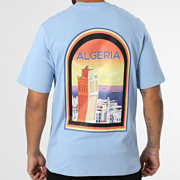 KZR - T-Shirt Oversize Algeria 206 Hellblau