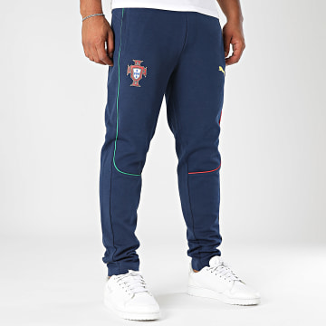 Puma - Pantalon Jogging FPF Casuals 779557 Bleu Marine