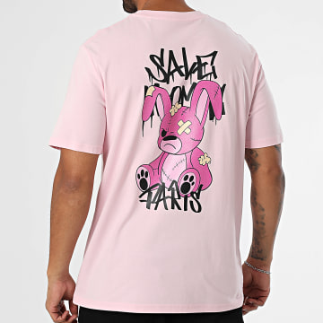 Sale Môme Paris - Tee Shirt Oversize Large Lapin NRV Rose