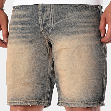Uniplay - Short Jean 23B Bleu Denim Beige