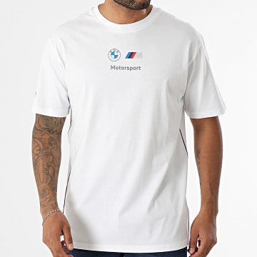 Puma - Tee Shirt BMW Motorsport Essential Logo 633055 Blanc