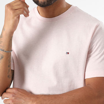 Tommy Hilfiger - Tee Shirt Regular Fit Essential 7368 Rosa Moteado