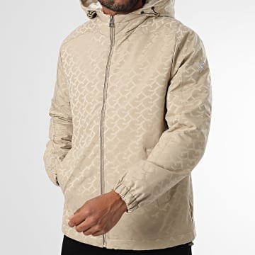 Guess - Kapuzenjacke mit Reißverschluss M5YL14-WHEW2 Beige