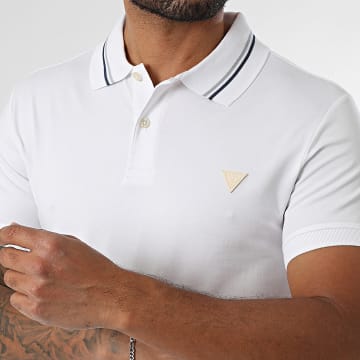 Guess - Polo Manga Corta M5YP66-J1314 Blanco