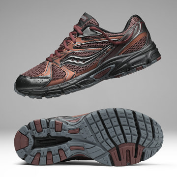 Saucony - Ride Millennium Sneakers Brown Metallic