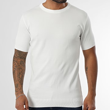 Mackten - Tee Shirt Maille 12 Blanc