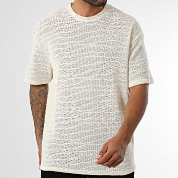 Mackten - T-Shirt Oversize Ajour 873 Beige