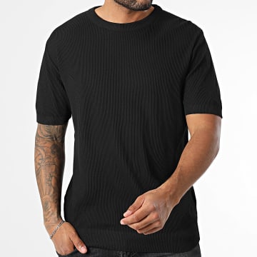 Mackten - Geribd T-shirt 45 Zwart
