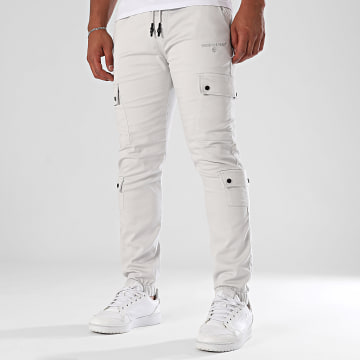 Project X Paris - Pantalones Cargo 2442019 Gris claro
