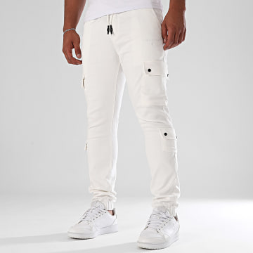 Project X Paris - Pantalones Cargo 2442019 Beige Claro