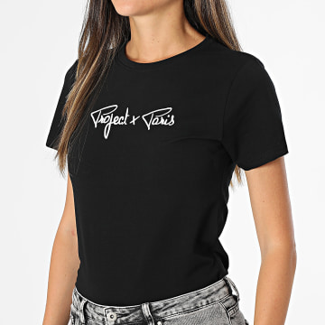 Project X Paris - T-Shirt Frau F221121 Schwarz