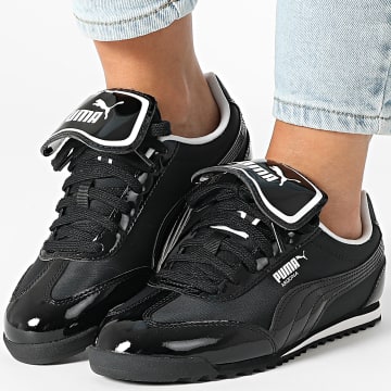 Puma - Baskets Femme Arizona Premium Glossy 404002 Black Puma White