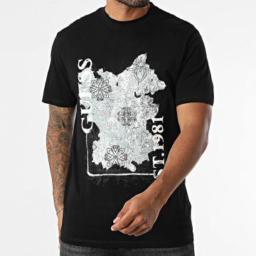 Guess - Camiseta M5YI12-I3Z14 Negra
