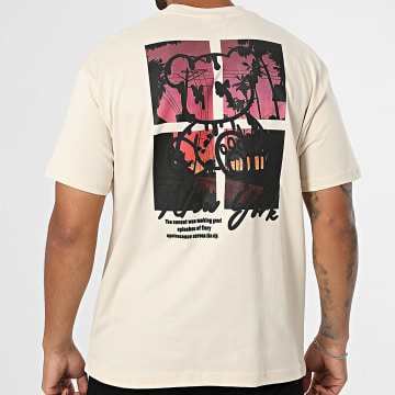 Ikao - Camiseta oversize 116 Beige