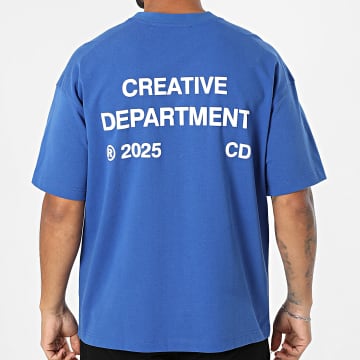 Classic Series - Tee Shirt Oversize Large 003 Bleu Roi