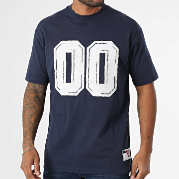 Ikao - Camiseta Oversize Grande 102 Azul Marino