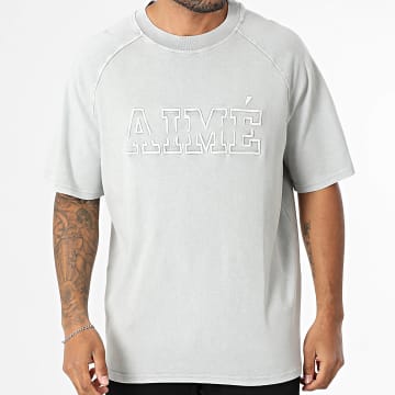 Classic Series - Tee Shirt Oversize Large 103 Gris