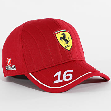 Puma - Casquette 16 Leclerc Ferrari 026277 Rouge