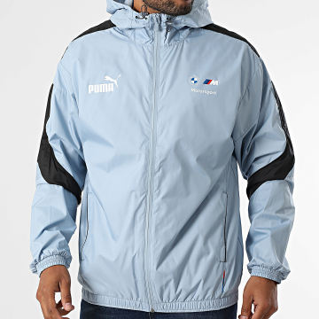 Puma - BMW MMS 630611 Lichtblauw Hooded Zip Jacket
