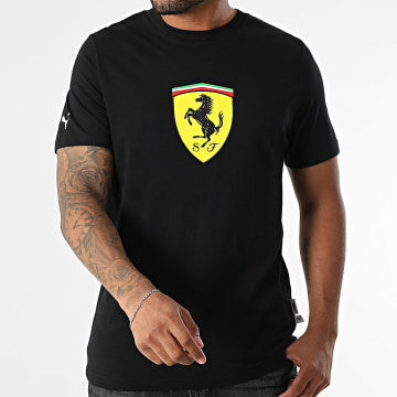 Puma - Tee Shirt Ferrari Sportswear Colored Shield 632783 Noir