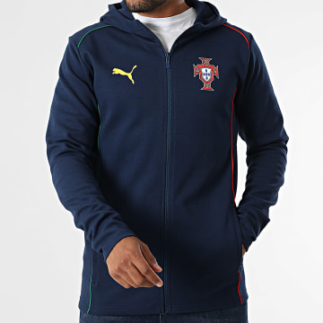 Puma - Casuals FPF Chaqueta con capucha y cremallera 779554 Azul marino