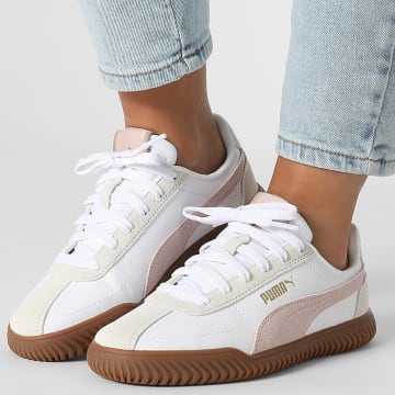 Puma - Baskets Femme Puma Club Kayzer OG 402604 Puma White Mauve Mist