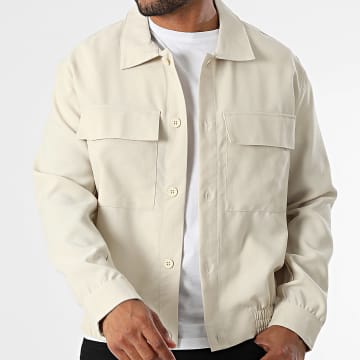 ADJ - Chaqueta de lino 022 Beige