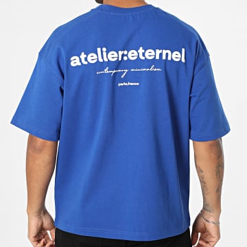 Classic Series - Tee Shirt Oversize Large 002 Bleu Roi