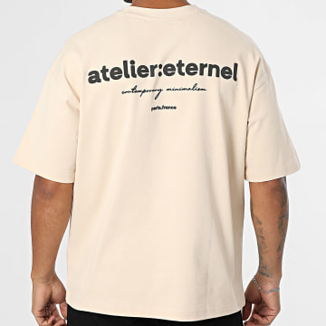 Ikao - Camiseta oversize grande 002 Beige