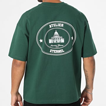 Ikao - Camiseta oversize grande 004 verde