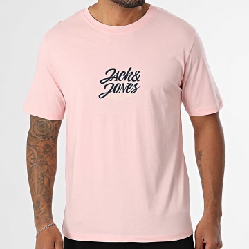 Jack And Jones - Camiseta Tavira rosa