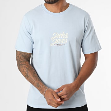 Jack And Jones - Camiseta Tavira Azul Claro