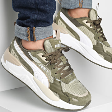 Puma - Cestini X-Ray 3 SD 399668 Lux Army White Loden Green