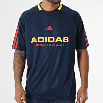 Adidas Sportswear - Maillot Tiro Jersey KB5571 Bleu Marine Jaune Rouge