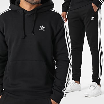 Adidas Originals - 3-Streifen-Trainingsanzug IM2088 IU2353 Schwarz