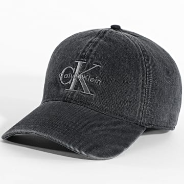 Calvin Klein - Mütze Monologo Embroidery Denim 5007 Schwarz